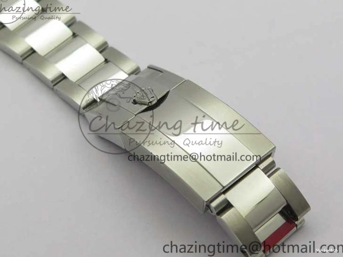 Dial Yacht-Master Silver Best SS SA3135 Edition Maker Bp on SS 116622 Bracelet 0501